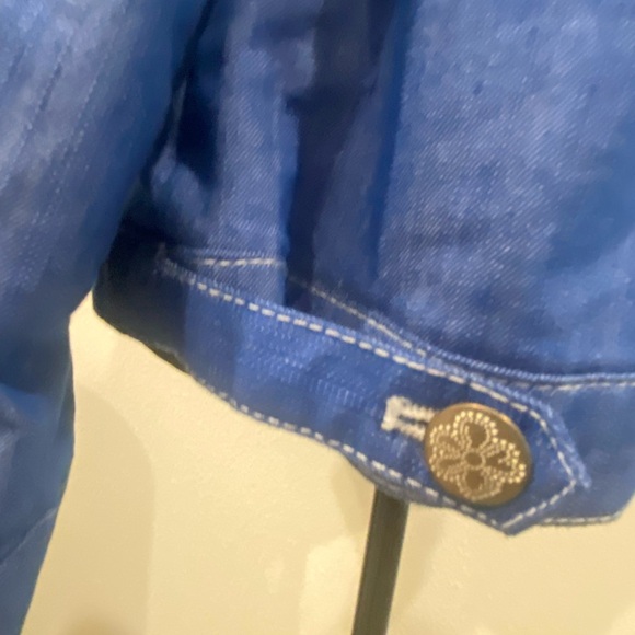 D&C denim jacket light weight size S/M - Picture 7 of 8